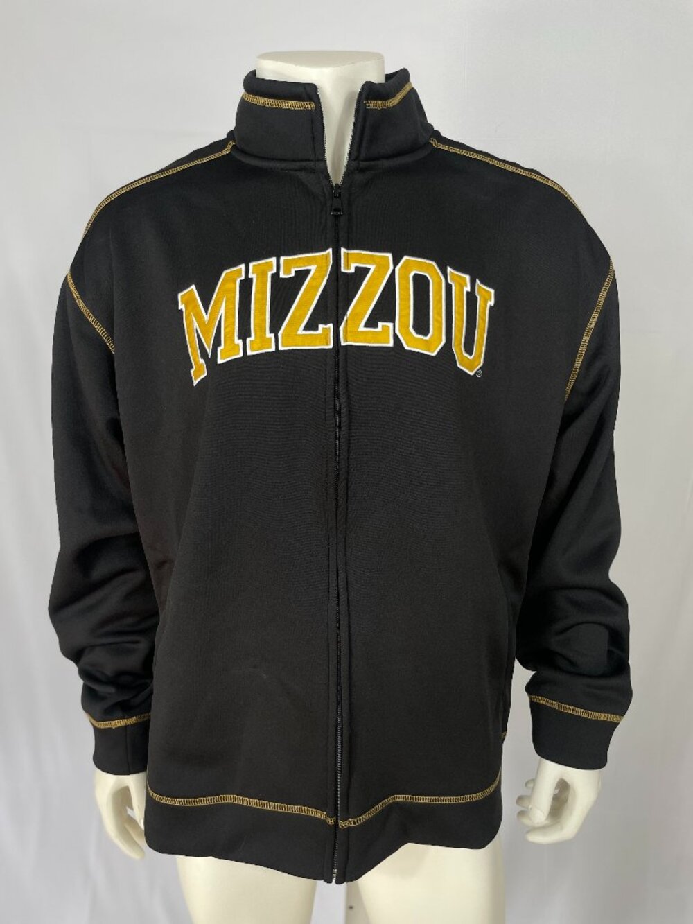 Mizzou Missouri Tigers Full Zip Jacket XL